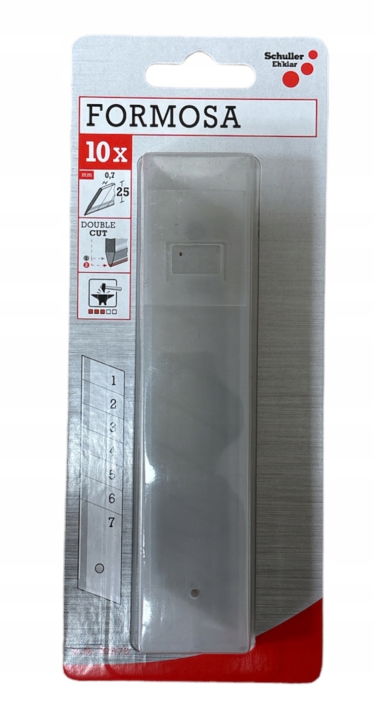 Ostrza wymienne Schuller 30573 25 mm 10 sztuk