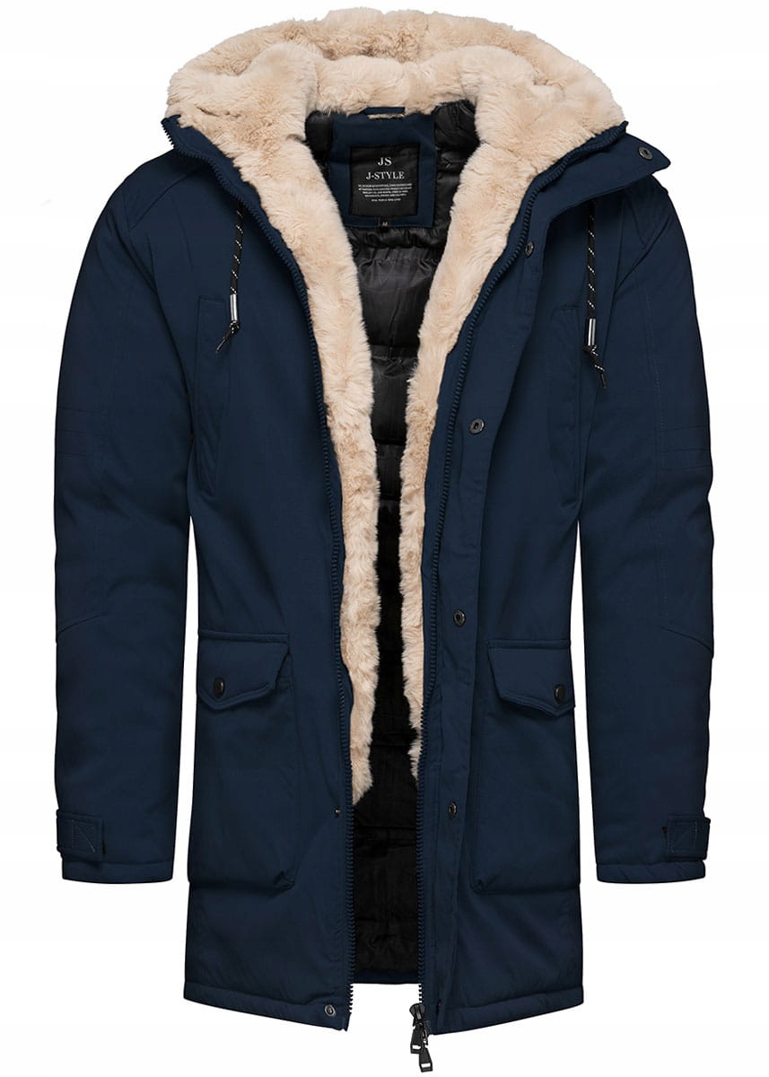 XXL – Pánská Zimní Parka S Kožešinou