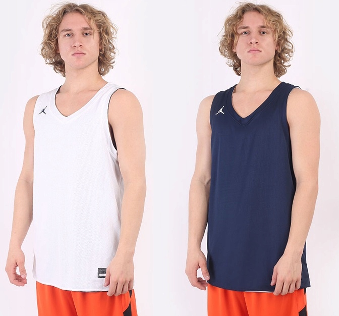 Koszulka Męska koszykarska dwustronna Air Jordan Reversible AR4317-420 XXL