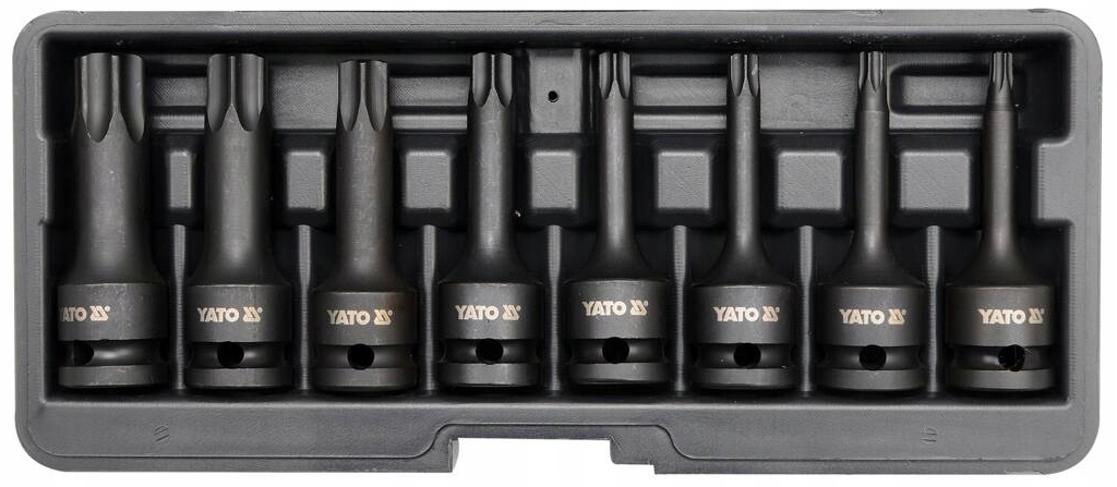 ZESTAW UDAROWYCH KLUCZY TRZPIENIOWYCH, TORX YT-1065