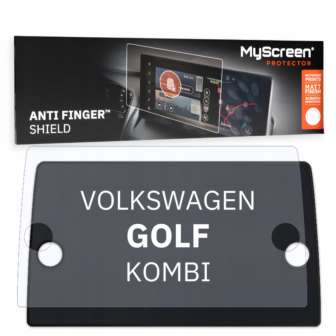 Matná fólie pro Volkswagen Golf Kombi 2017 2020 Hlavní displej 6,5" MyScree