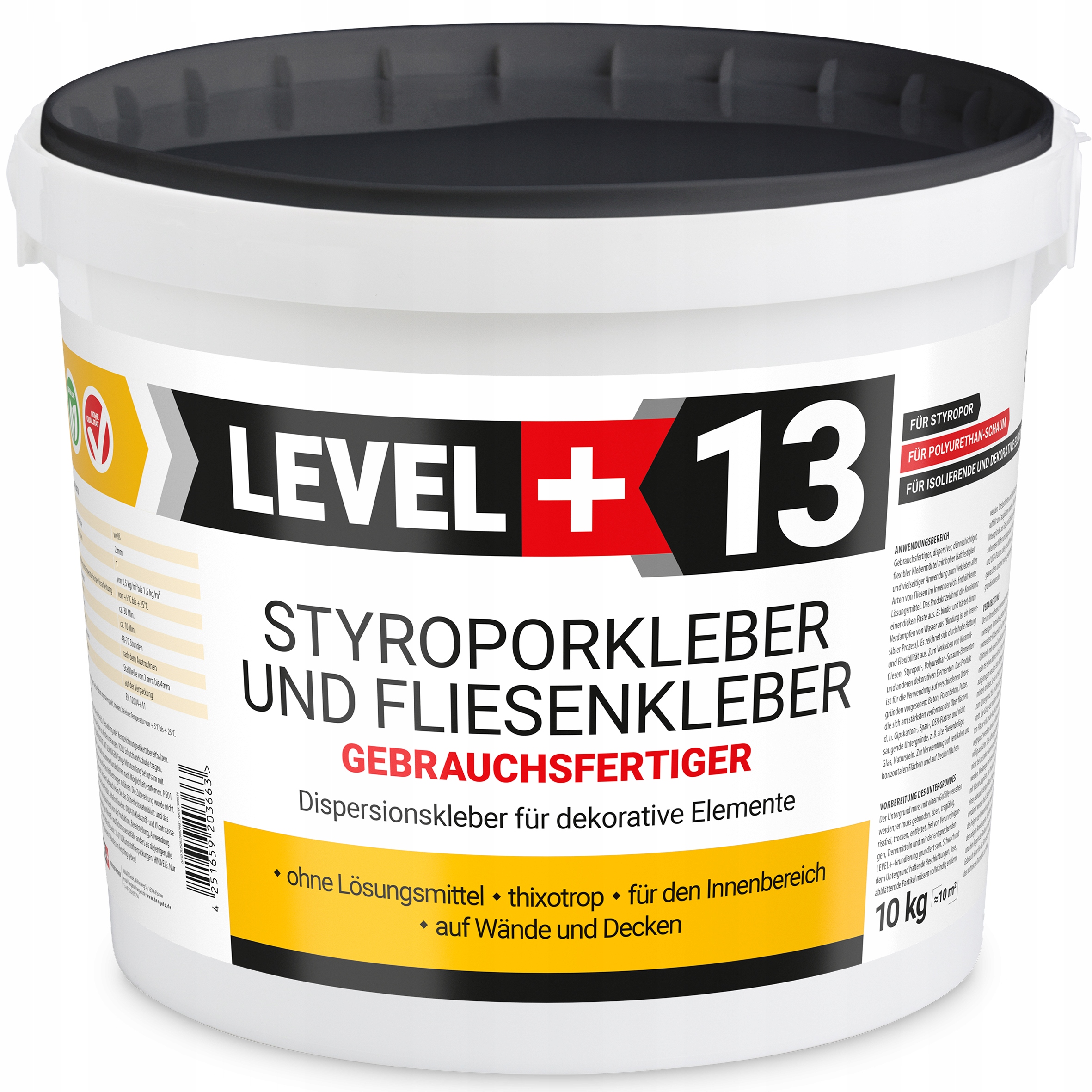 

Klej do Płytek Gipsowych Styropianu 10kg Level+13