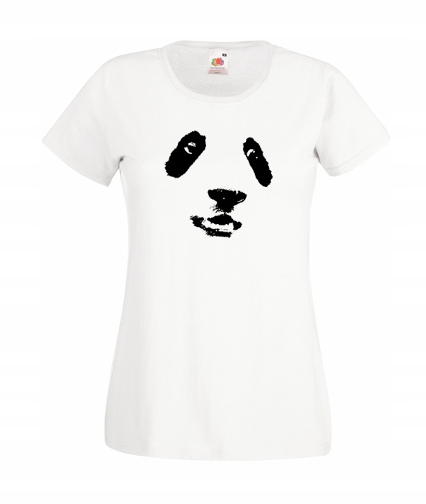 

L Koszulka Damska Panda Miś Misie Bądź Sobą Wzór