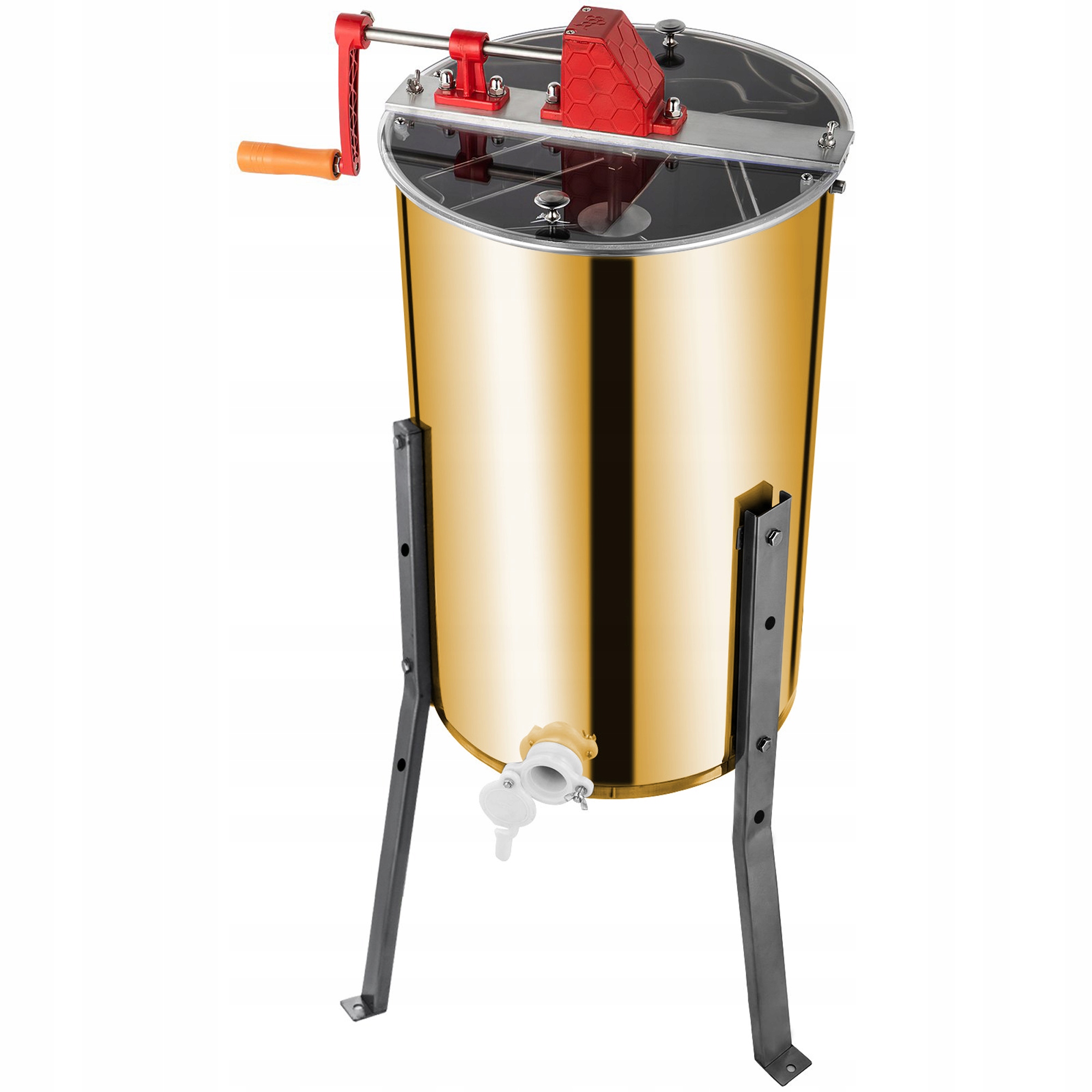 MIODARKA RĘCZNA WIRÓWKA DO MIODU ULA 3 RAMKOWA SEPARATOR DIAGONALNA Stan opakowania oryginalne