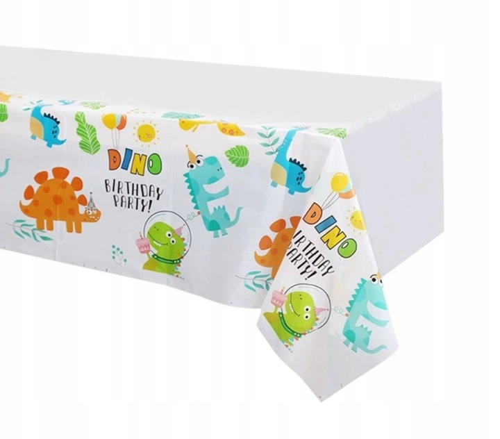 Obrus foliowy dinozaury Dino cerata 130x220 cm