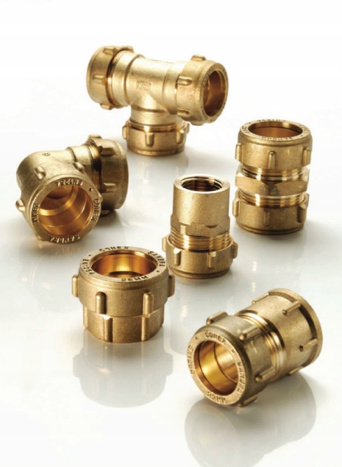 KOLANO SKRĘCANE CONEX 15x15 DO RUR MIEDZIANYCH Typ kształtka