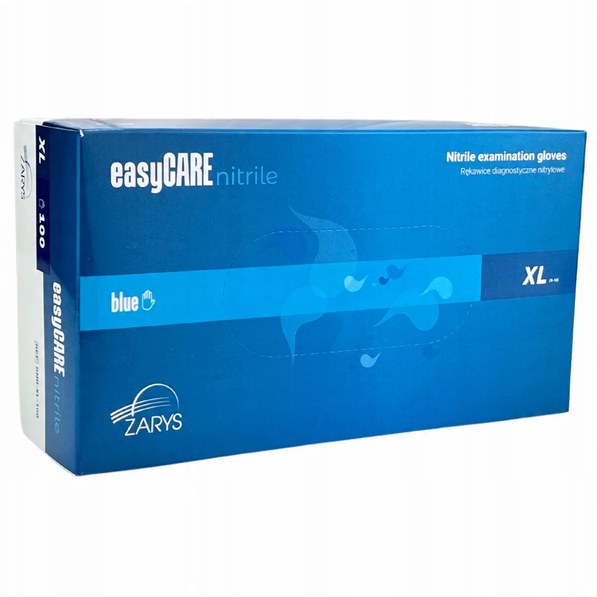 

Rękawiczki nitrylowe bezpudrowe easyCARE XL Zarys