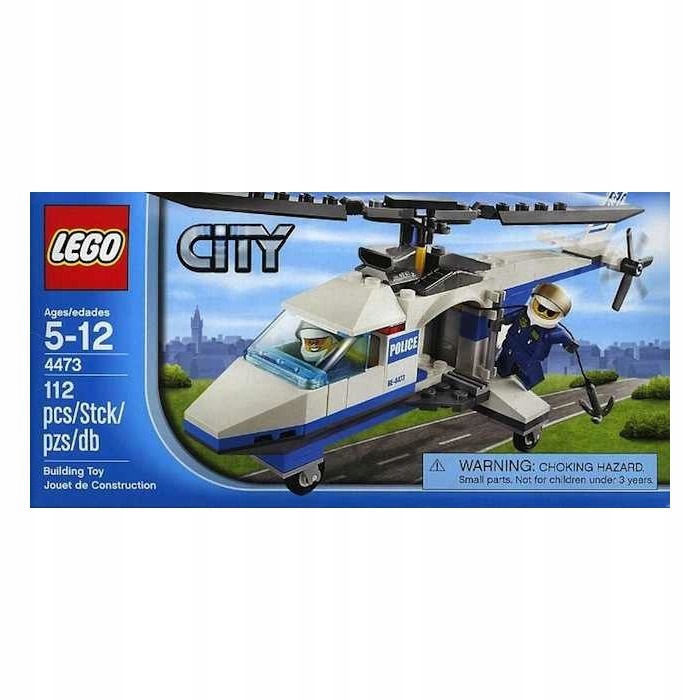 Lego 4473 City Policejní vrtulník Nová sada z roku 2012 Originální