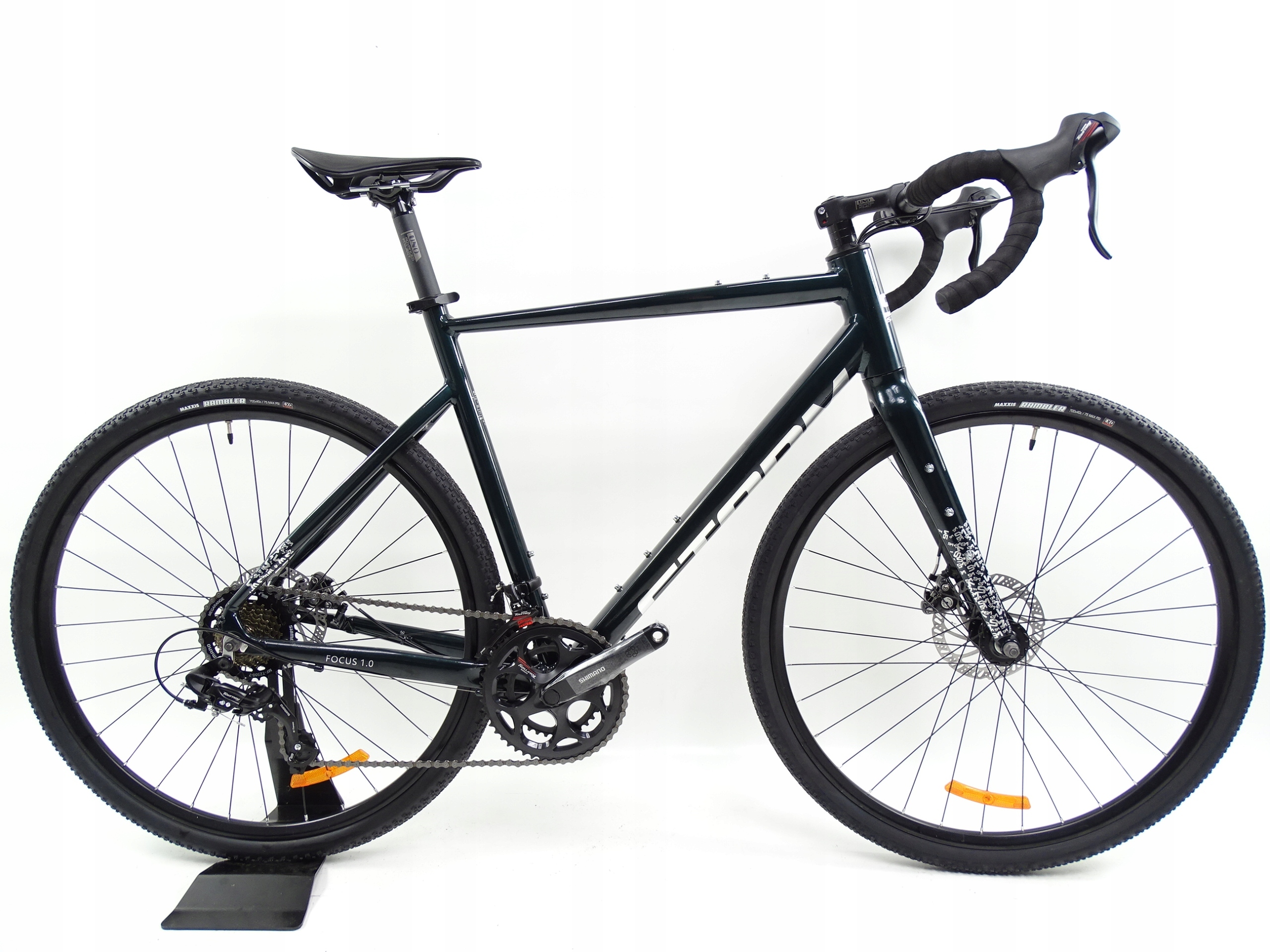 Rower Gravel Storm Focus 1.0 Rama L 56CM Shimano Tourney Tarcze Zielony