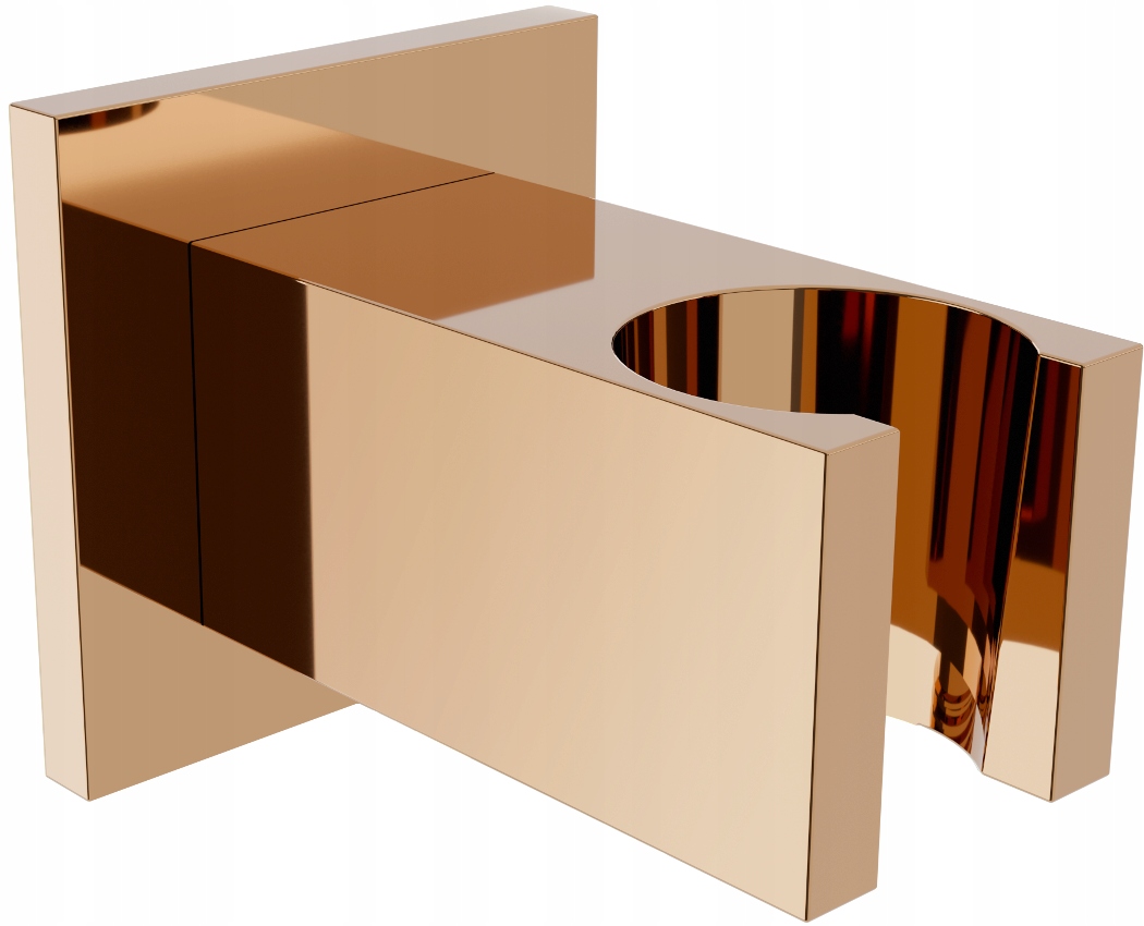 

Mexen Cube Uchwyt Prysznicowy Mosiądz Rose Gold