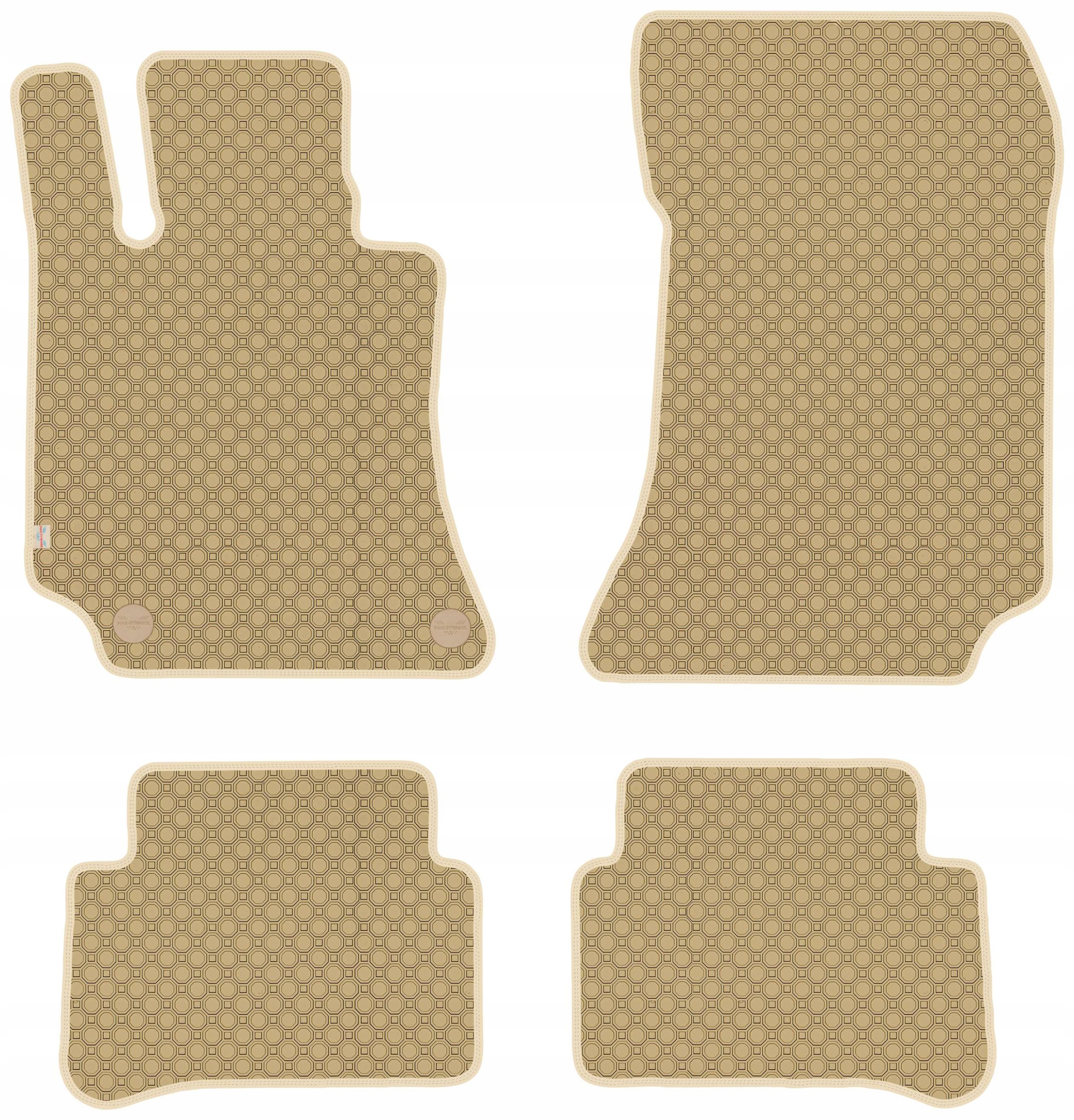 Mercedes Cls W218 2010-2018 Koberce guma Béžová