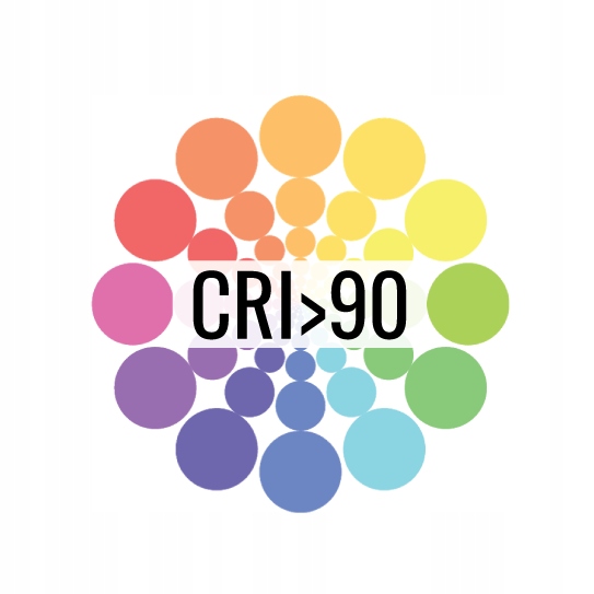 1m TAŚMA PASEK LED COB 896 chips analogowa RGBW+WW 16W 24V Moc 16 W