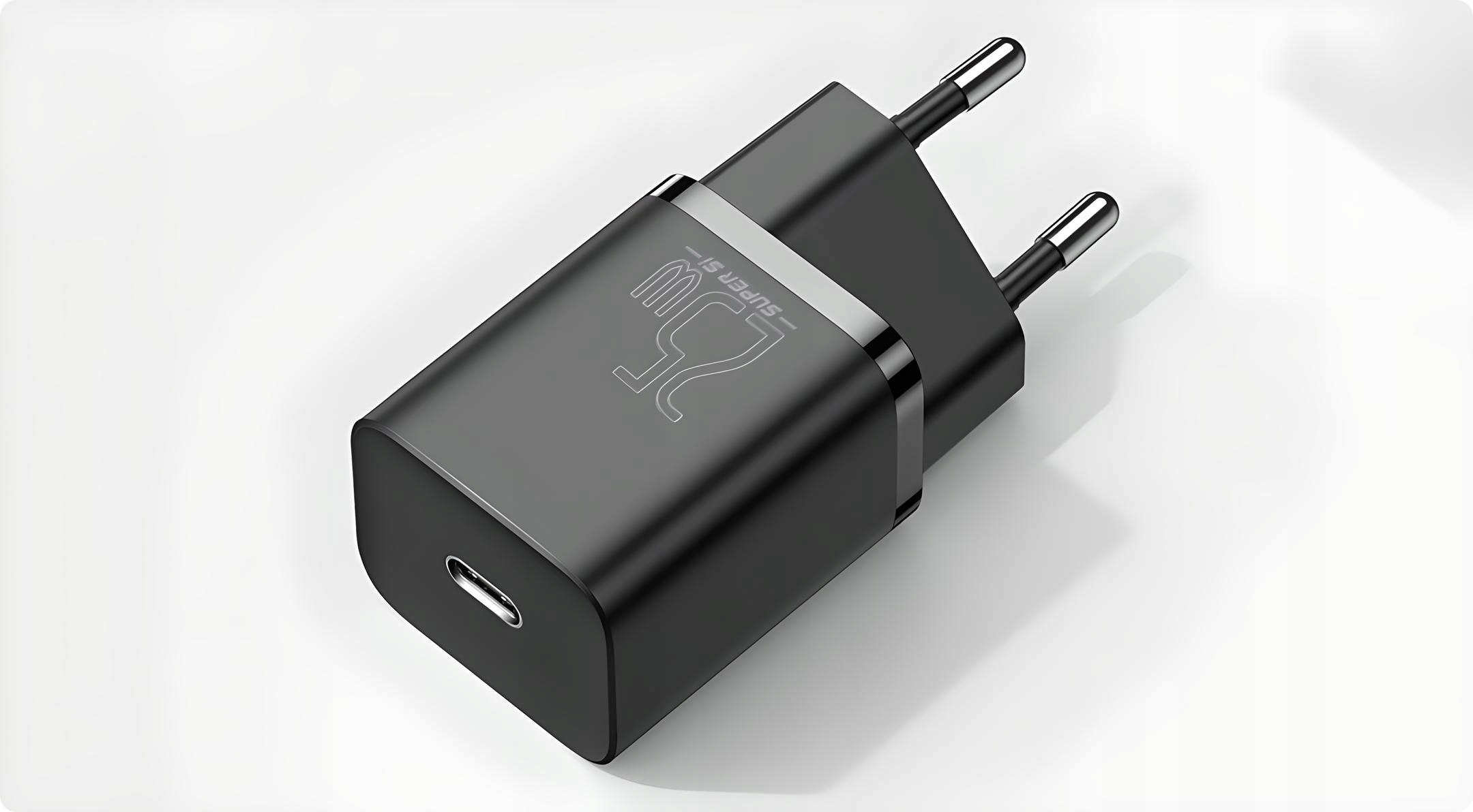BASEUS SZYBKA ŁADOWARKA SIECIOWA DO TELEFONU USB-C TYP-C 25W PD QC 3.0 AFC Liczba urządzeń ładowanych jednocześnie 1