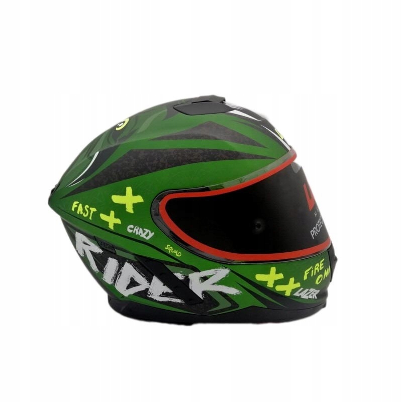 Motocyklová prilba Lazer Rafale Oni zelená (kol. zelená čierna) Xs