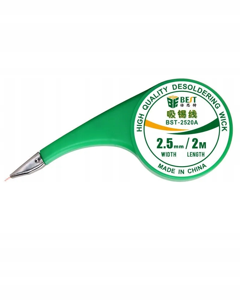 Plecionka rozlutownicza 2.5mm 2m dyspenser BST-2520A