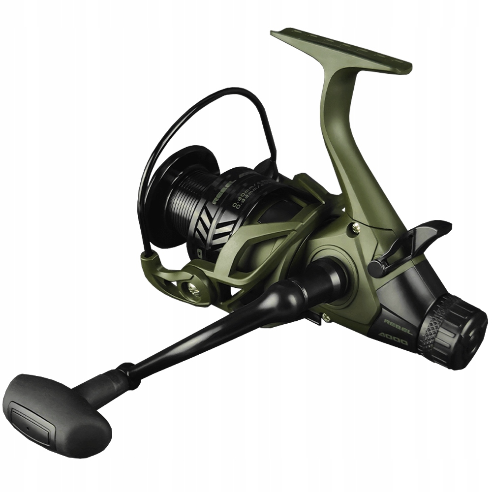 Kołowrotek Karpiowy z wolnym biegiem Sahido Rebel Reel 4000 Mocny Hamulec