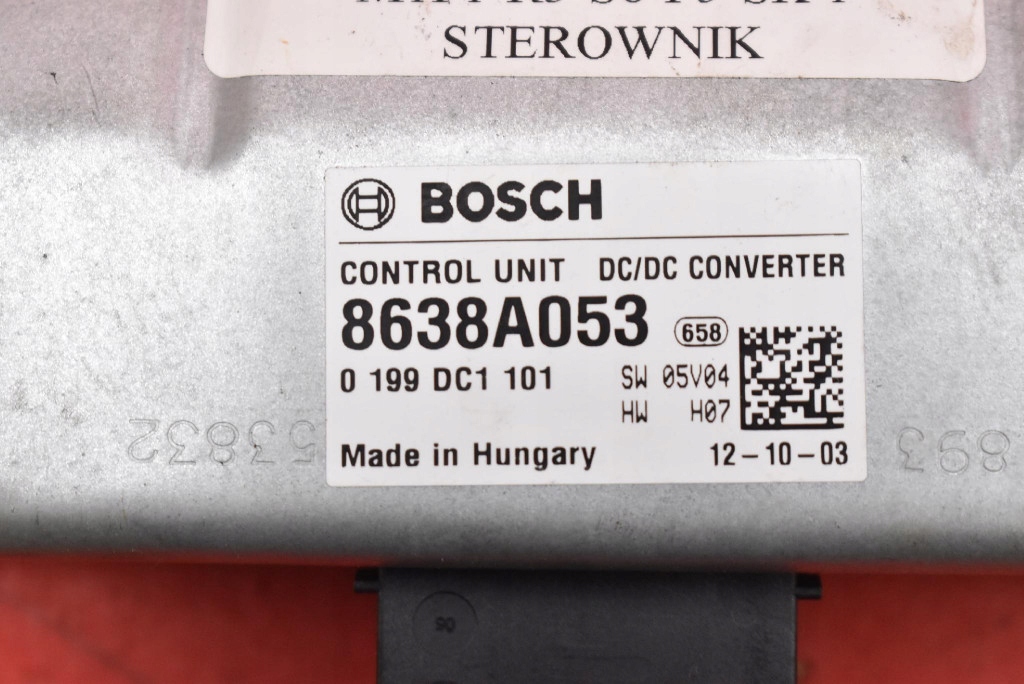 Centralina KONWERTER DC/DC 8638A053 PEUGEOT 4008 1 e 12-17