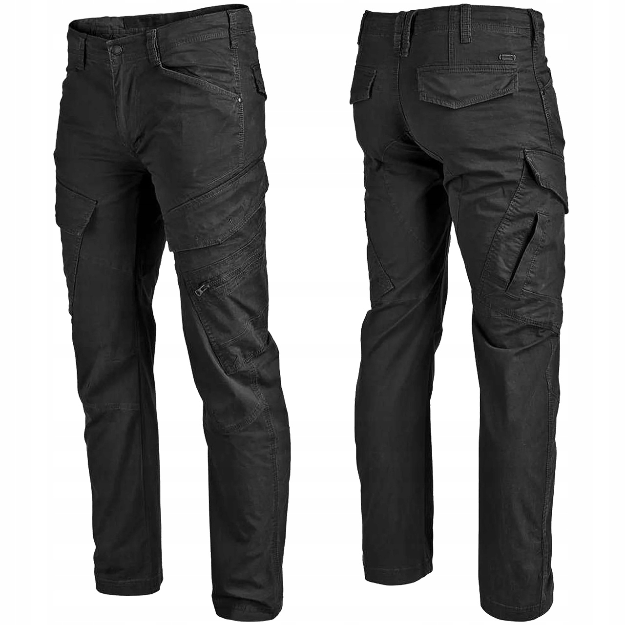 Pánské bojové kalhoty Brandit Adven Slim Fit vojenské černé XL