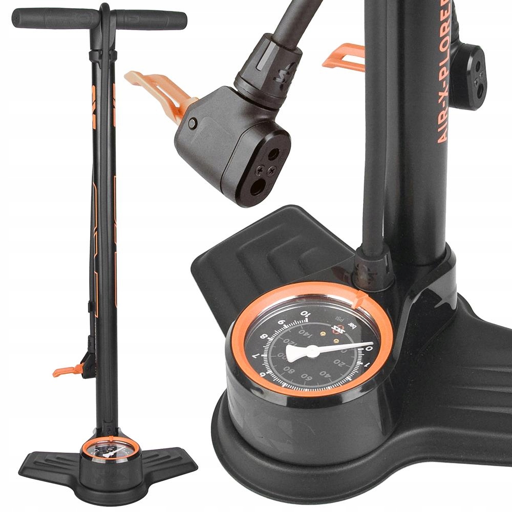 Servisní stojanová pumpa na kolo Sks Air-x-plorer 10.0 podlahová