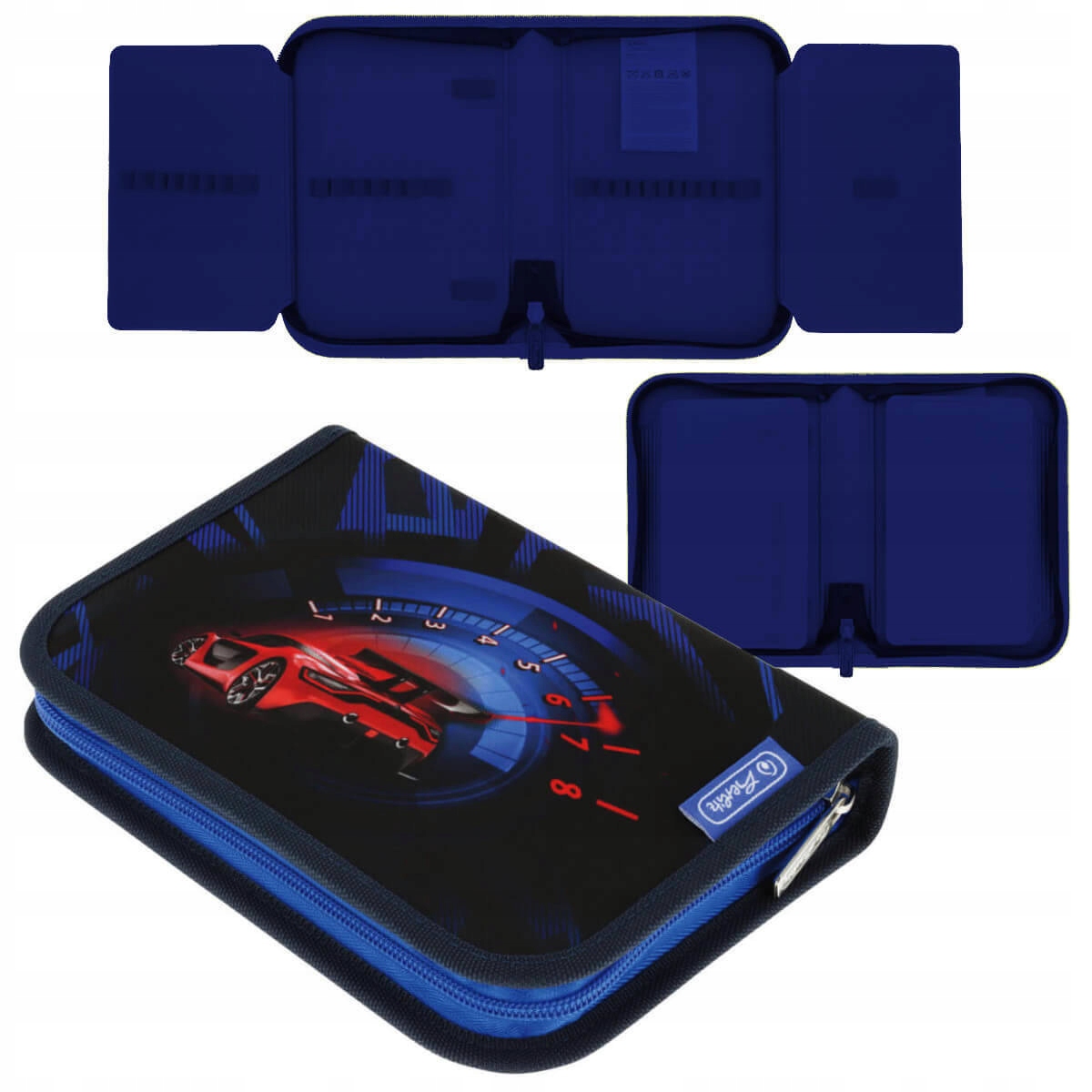 Zestaw tornister plecak szkolny Loop Plus High Speed wyścigówka HERLITZ Liczba kieszeni 3