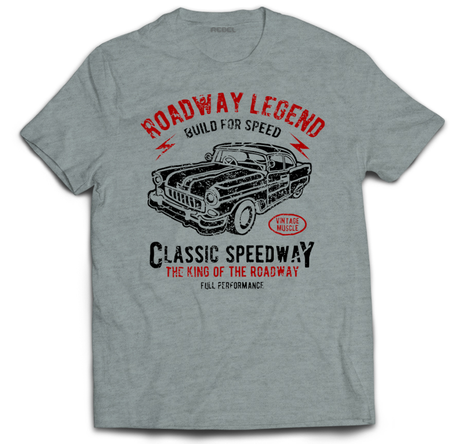 

Tshirt auto wóz muscle car dodge roadway S