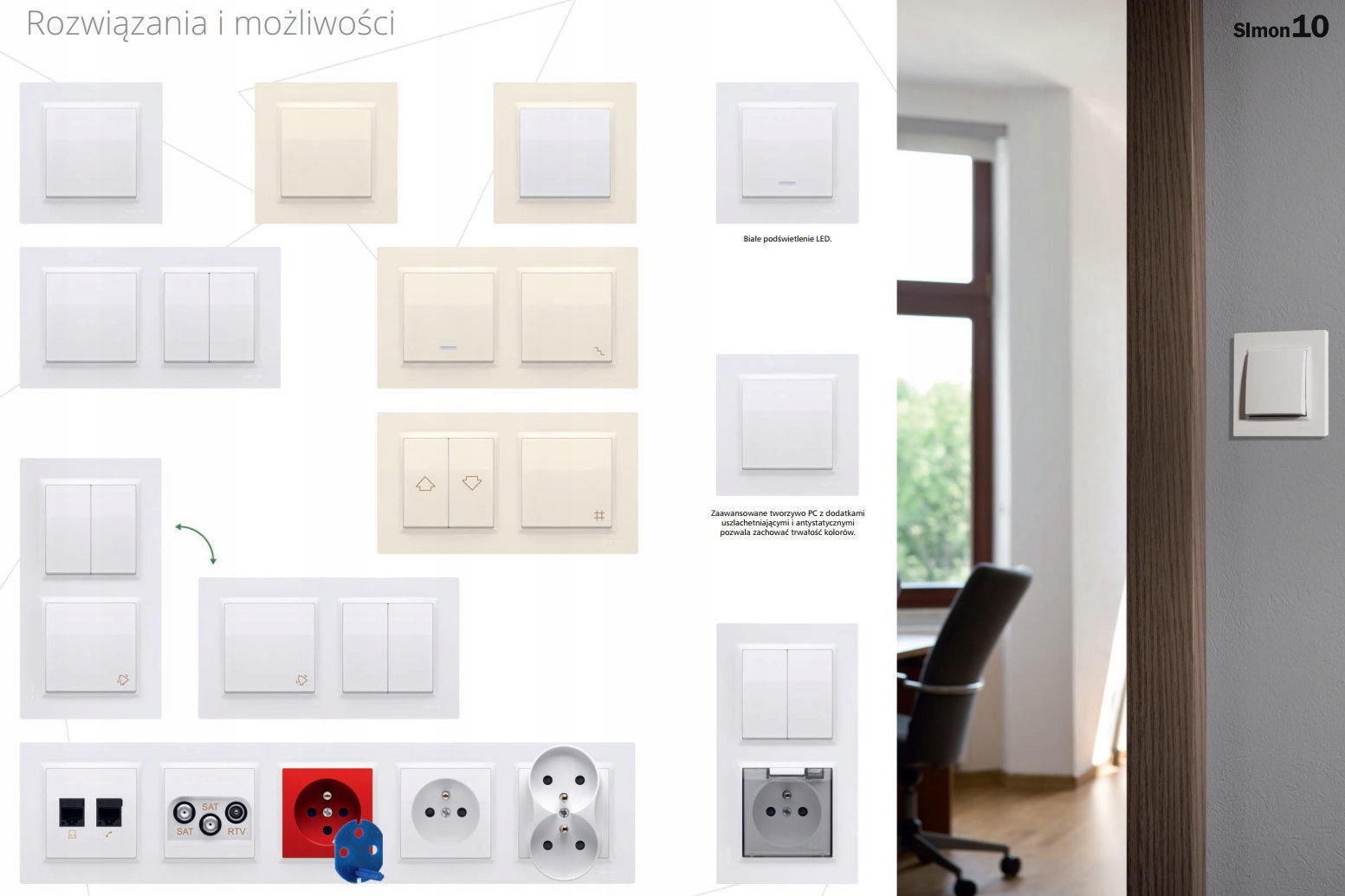 SIMON10 Ramka 2-krotna biała Kontakt-Simon CR2/11 Stan opakowania oryginalne