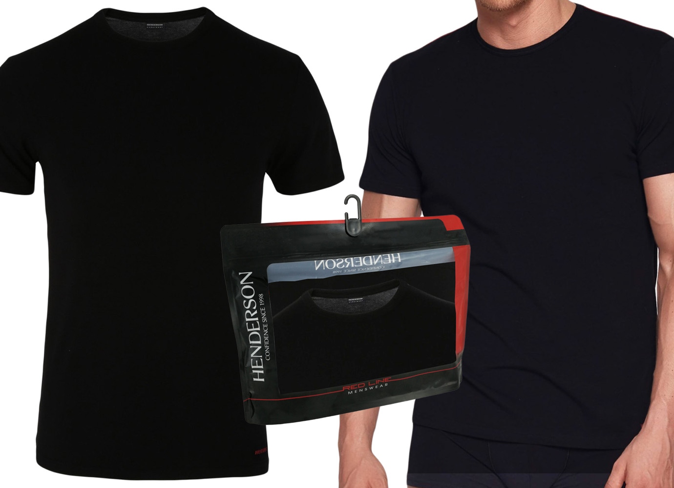 

Koszulka T-Shirt K3 Henderson Red Line czarny XL