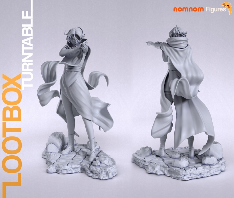 Figurka Sypha Belnades Castlevania Dárek NomNom Figures 3D tisk 14K