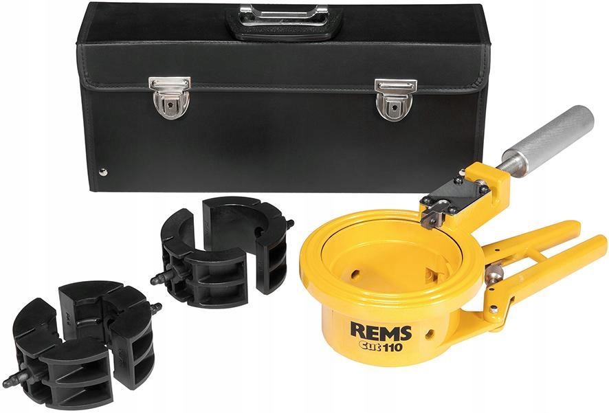 Sada s zariadením na rezanie/fázovanie rúr Cut 110 P 50-75-110 Rems
