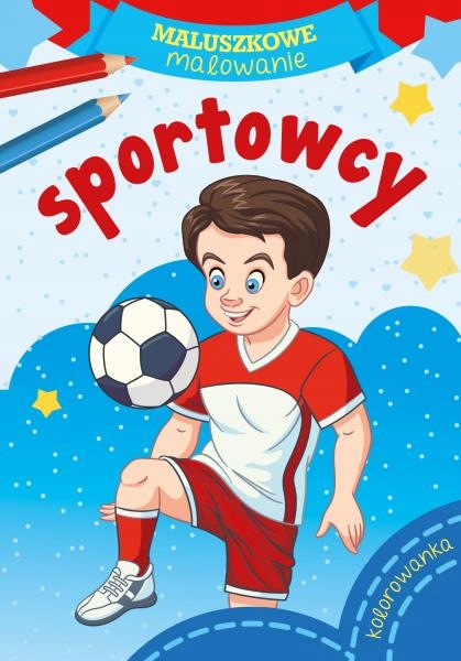 

Kolorowanka Maluszkowe Malowanie Sportowcy Sport
