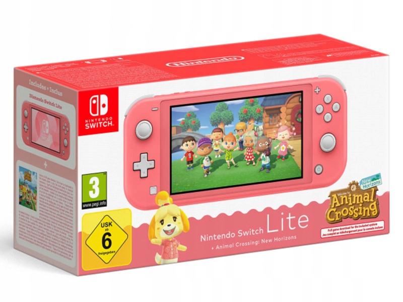 Konsola Nintendo Switch Lite różowy