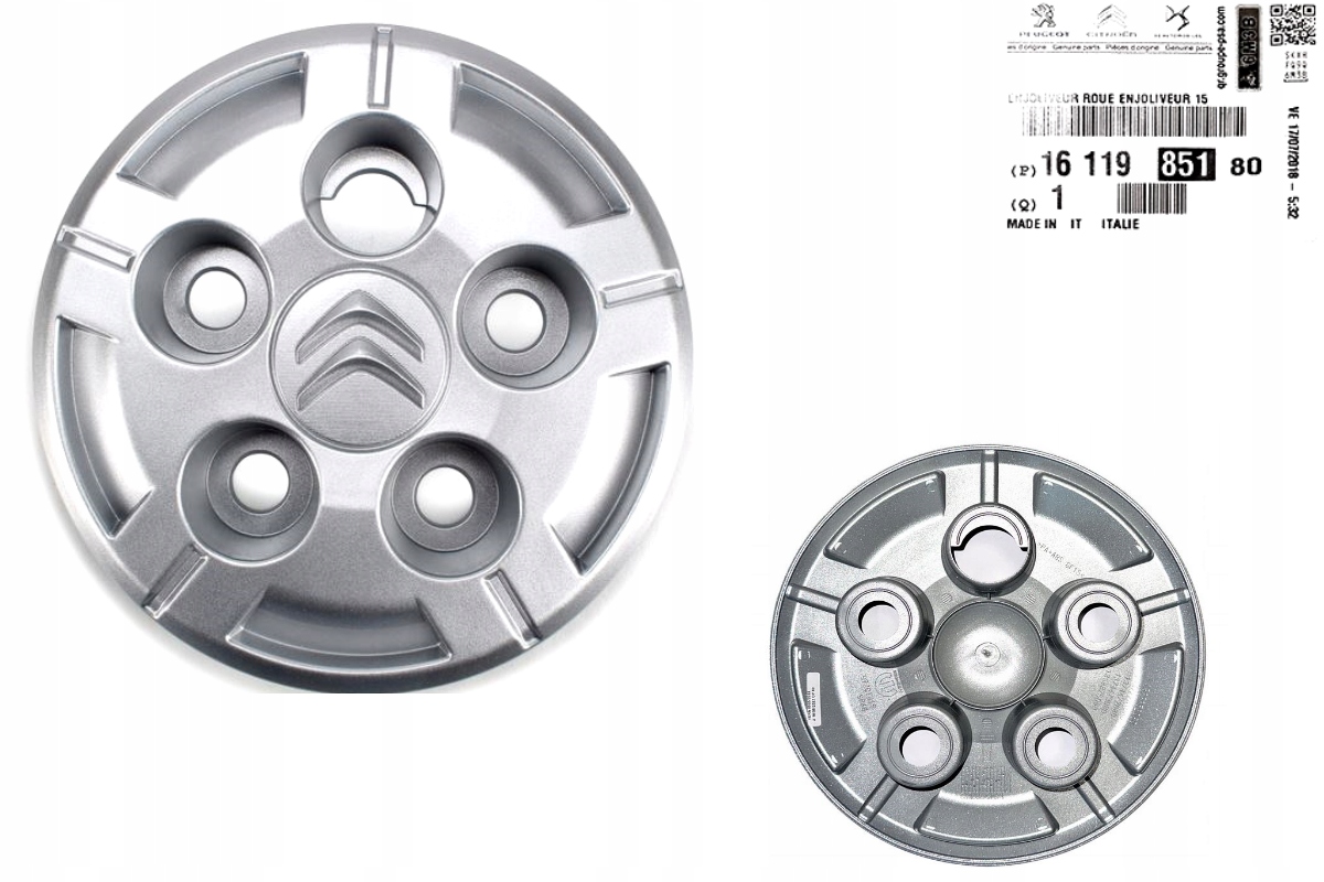 

Kołpak Koła 15" Citroen Jumper 2006- Oryginał