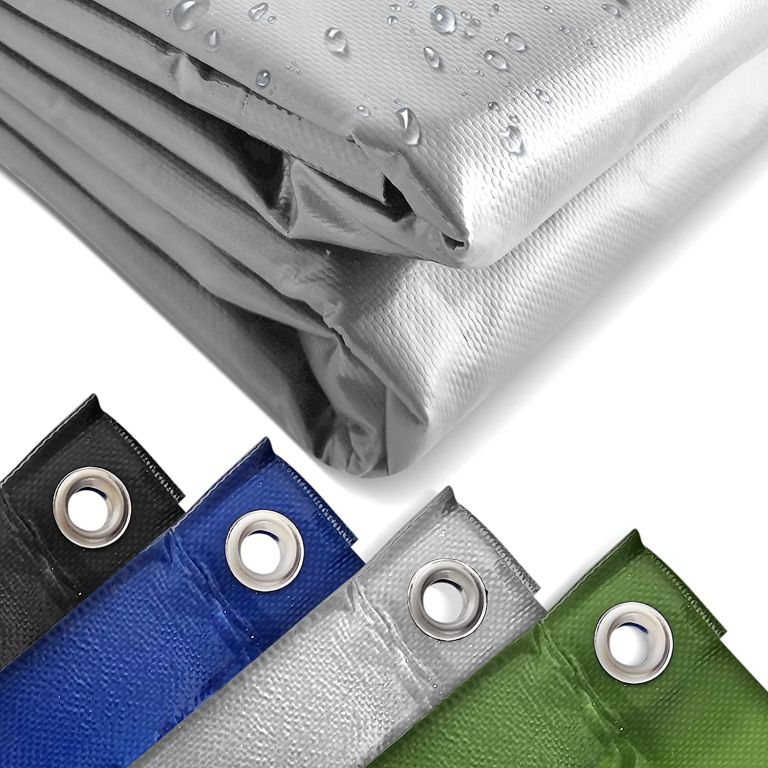 Jago Plachta 650 g/m², hliníková oka, šedá, 4 x 6 m