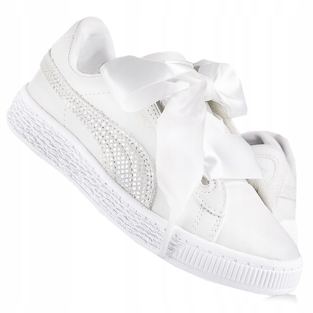 

Buty dziecięce Puma Basket Heart Sparkle 369857 01