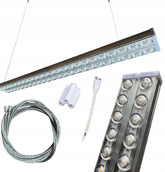 NATYNKOWA LAMPA LED 60cm PANEL LED 36W ŚWIETLÓWKA