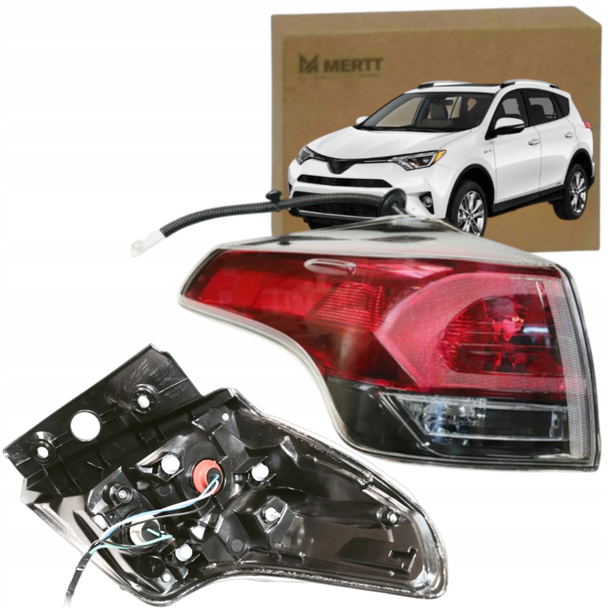 Toyota RAV-4 Rav 4 IV 2016-2018 Lampa Zadní Levá Led 8156142200 Nová