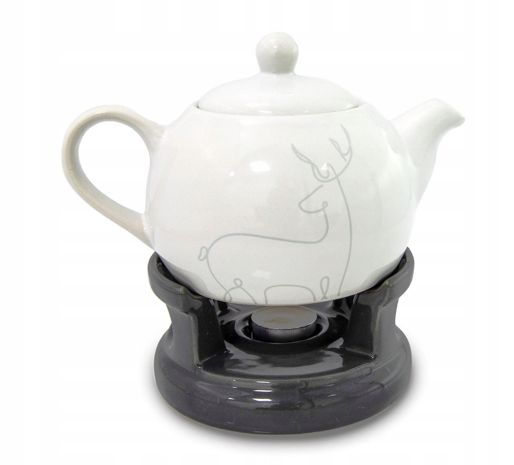 

Dzbanek Z Podgrzewaczem Ceramiczny 1L Jeleń T33