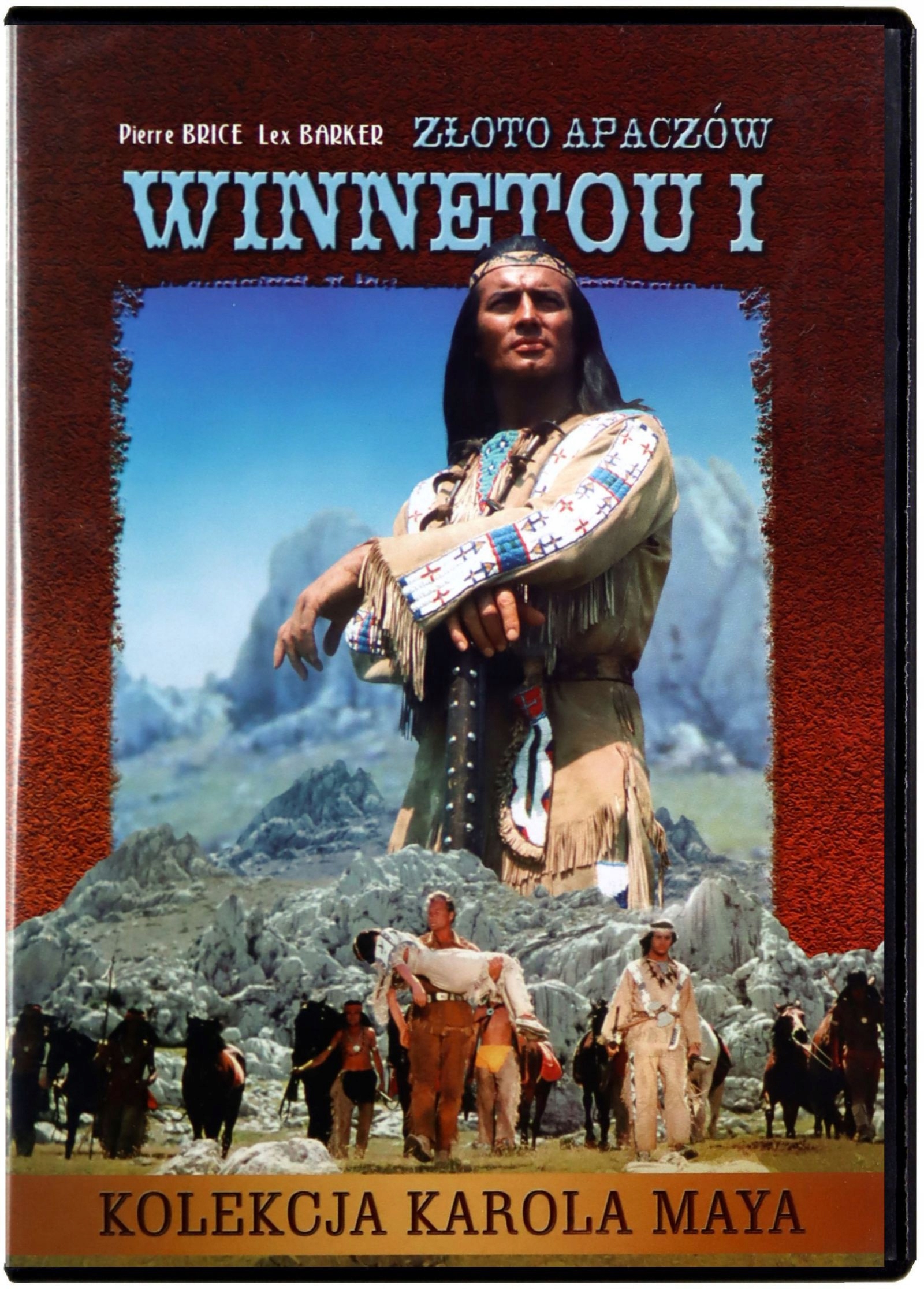 WINNETOU 1 - Złoto Apaczów płyta DVD • Cena, Opinie - Allegro