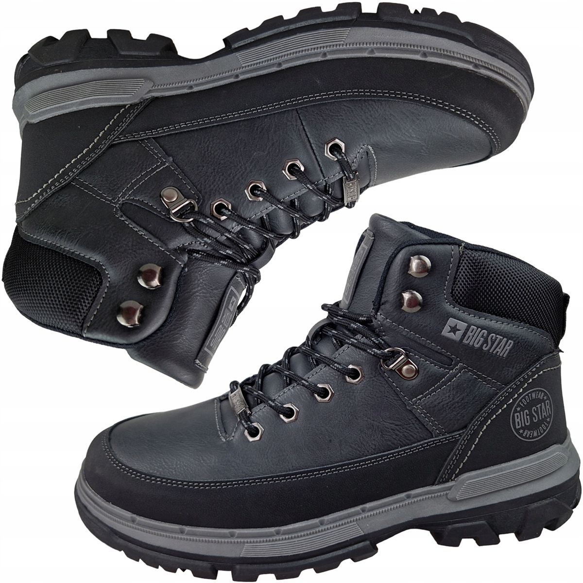 

lekkie Buty Big Star jesienne zimowe KK174120 43