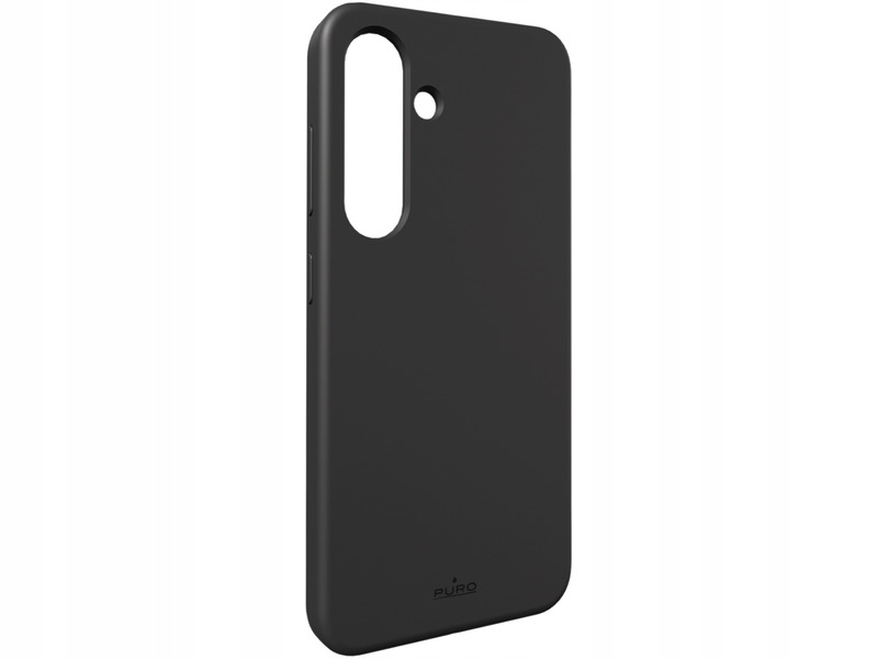 Etui silikonowe Puro Icon do Samsung Galaxy S25+ czarne Puro
