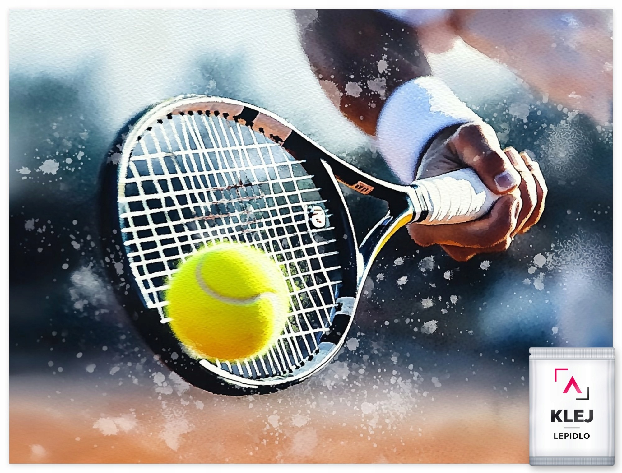 Vliesová fototapeta Sport Zápas Soutěž Tenis Raketa 300x250 155g