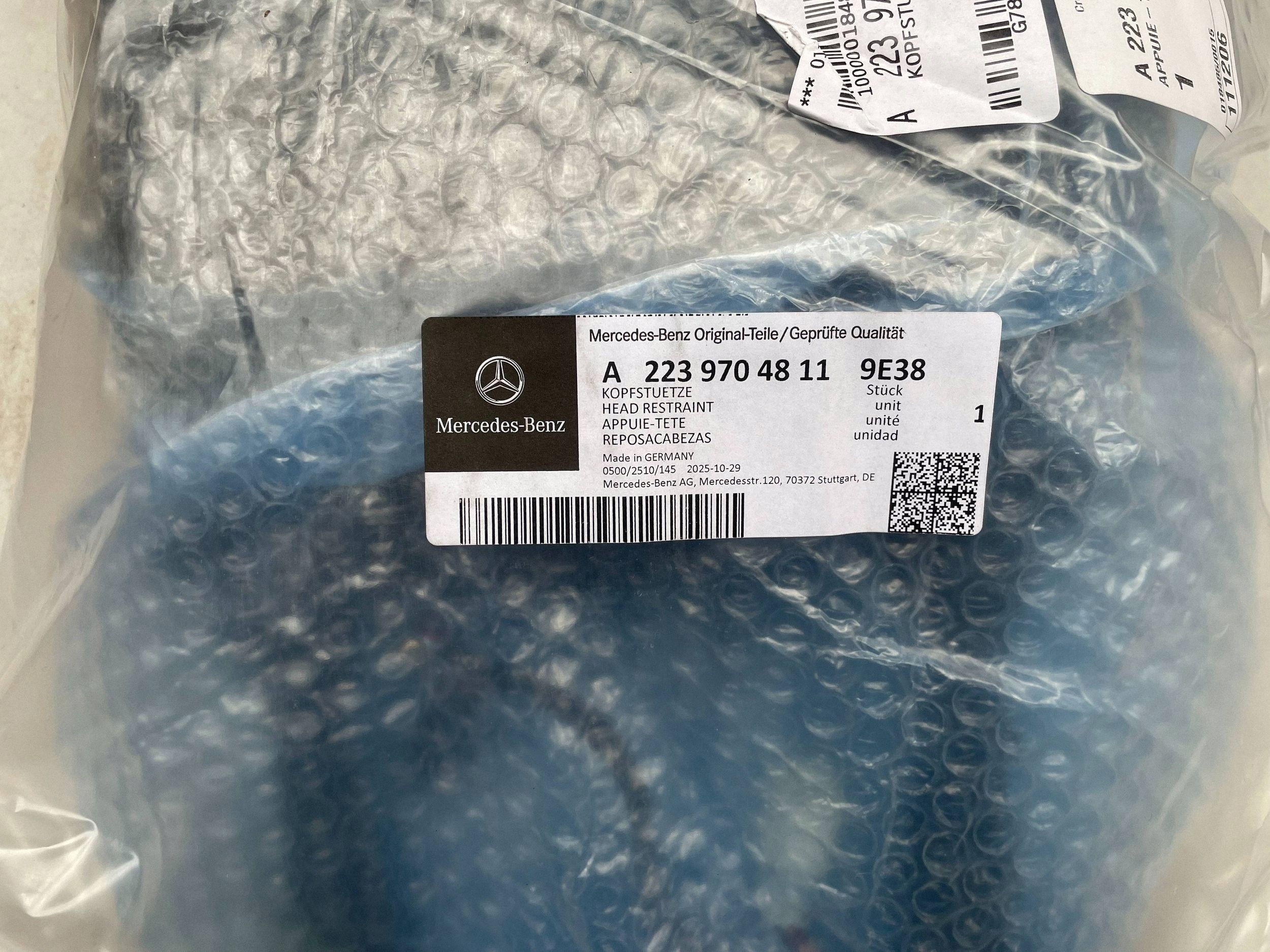 rest front original MERCEDES-BENZ S W223 A2239704811 @A
