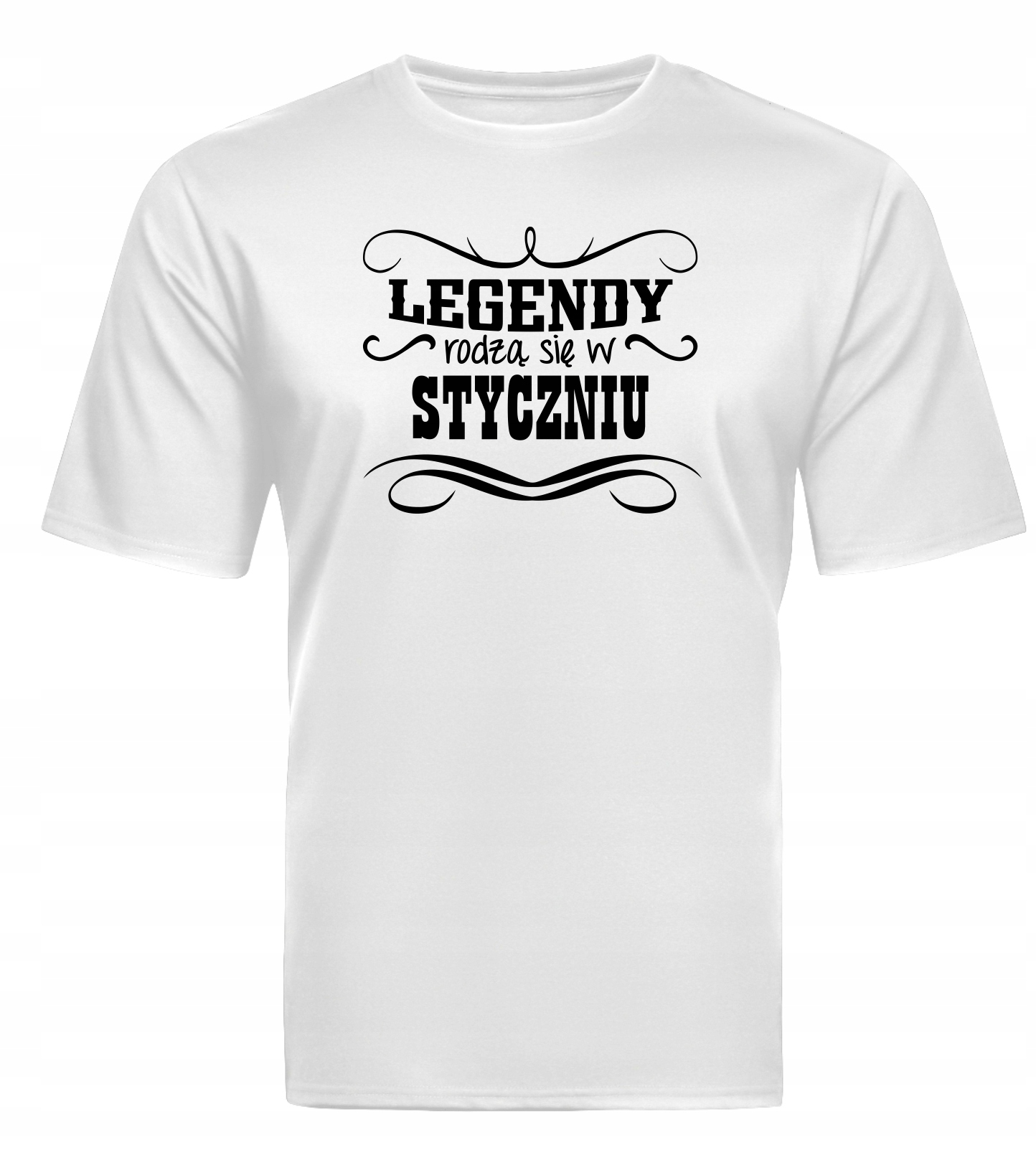 

Koszulka Legendy rodzą się w Styczniu Urodziny