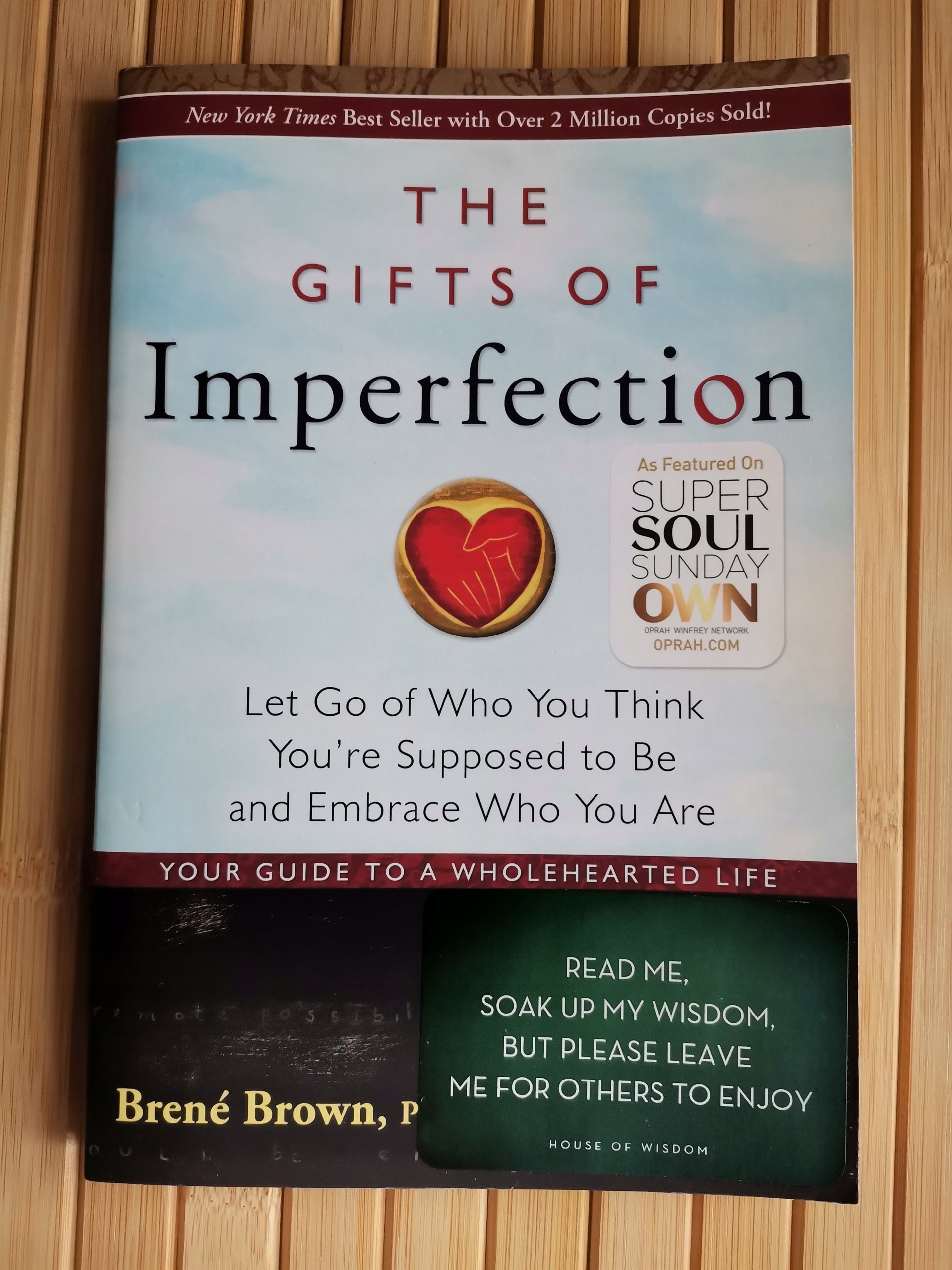 Brown The gifts of imperfection Real foto