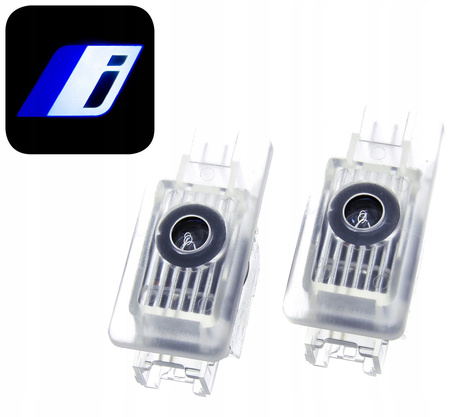 Светодиодный проектор HD BMW i4 G26 Gran Coupe логотип и 4er