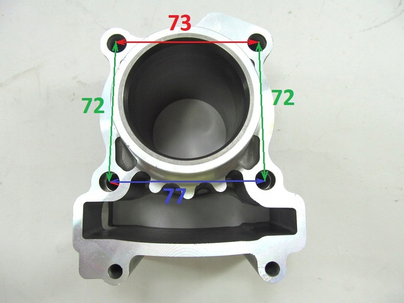 Cylinder 125 cc 4T Yamaha WR R 125 2009 2012 Part manufacturer Power Force