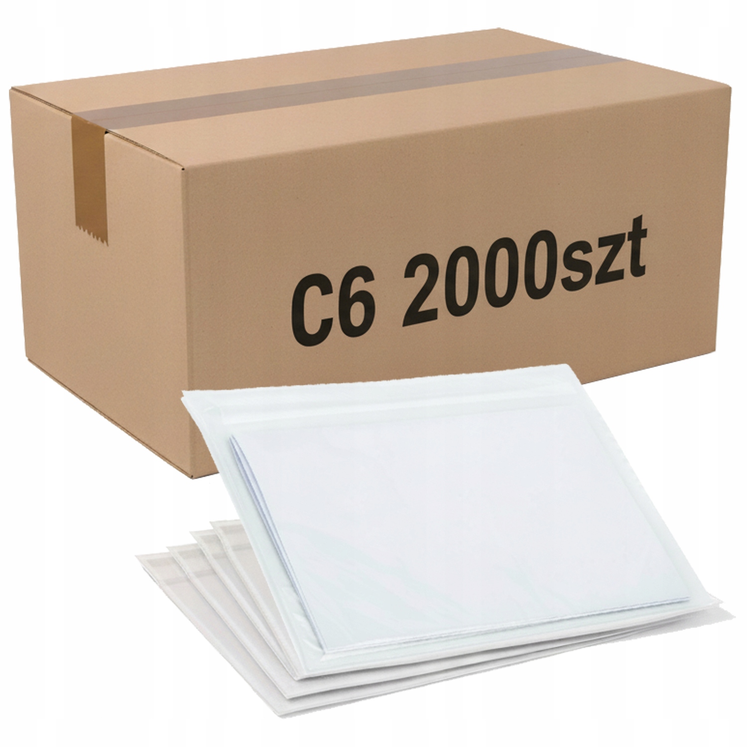 Przylgi C6 Koperty Kurierskie Kangurki 2000 Szt