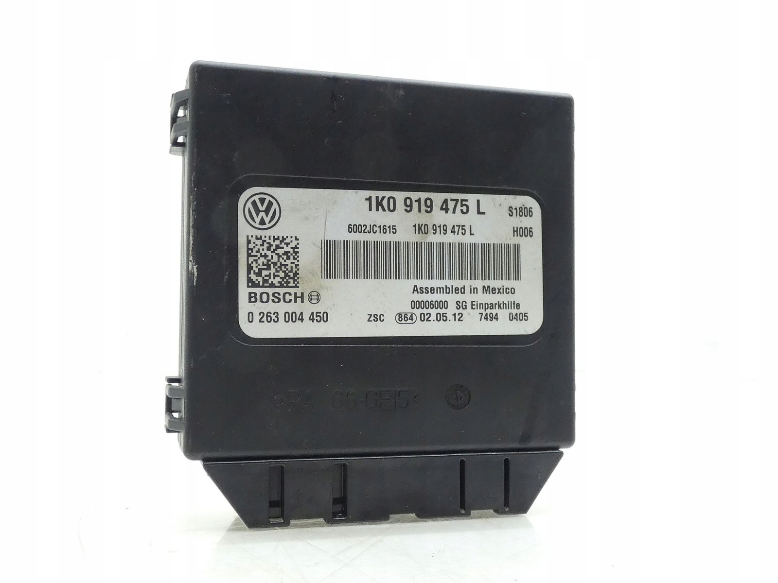 modulo Centralina PDC CZUJNIKOW parcheggio VW SCIROCCO III EOS 1K0919475L