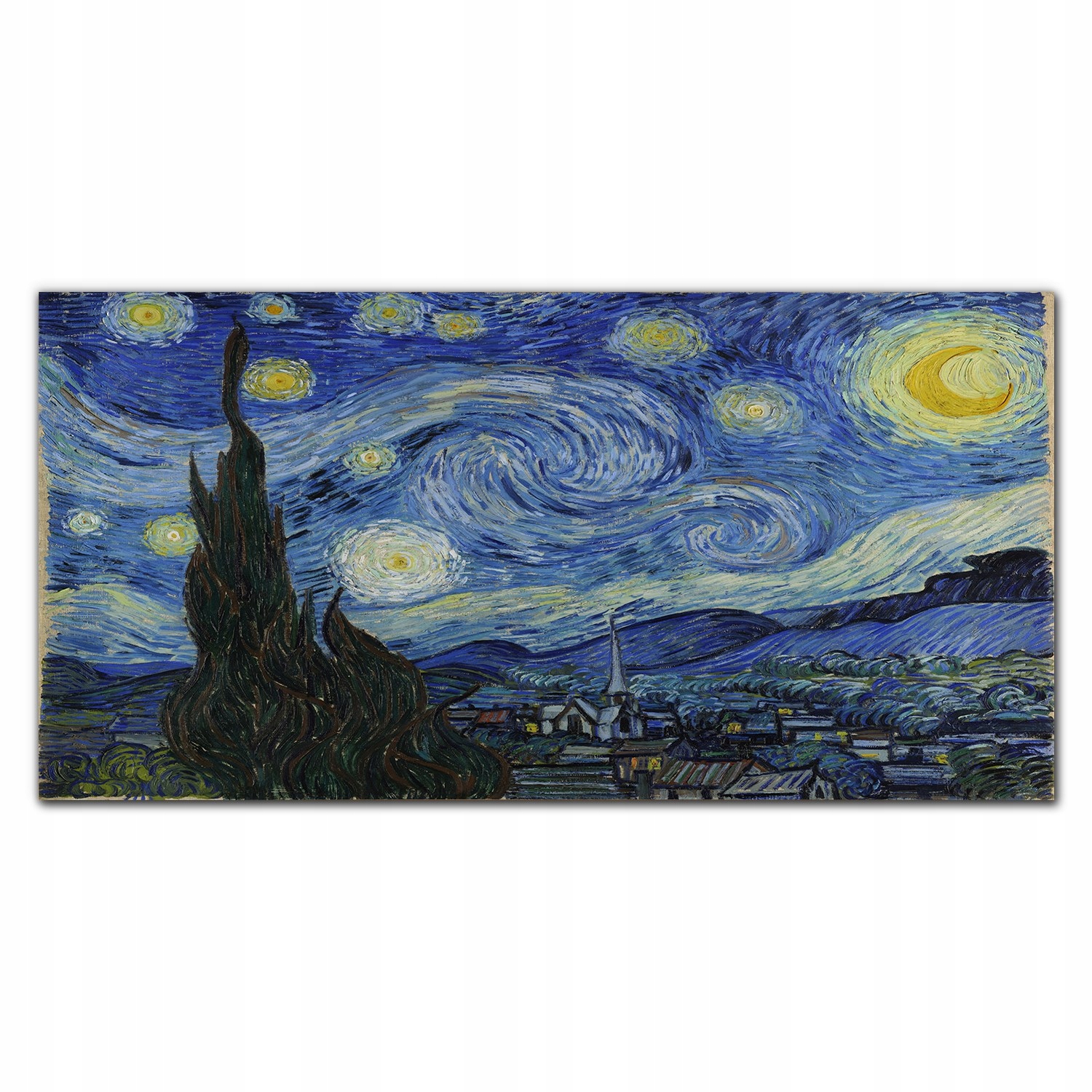 

Obraz na płótnie Gwiaździsta noc Van Gogh 140x70