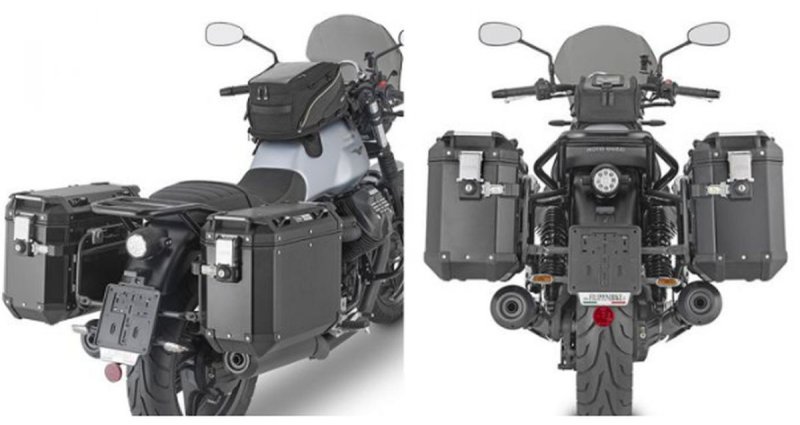 Kappa Rošt Bočných Kufrov Kfr K'force Alu Moto Guzzi V7 Stone (21-23)